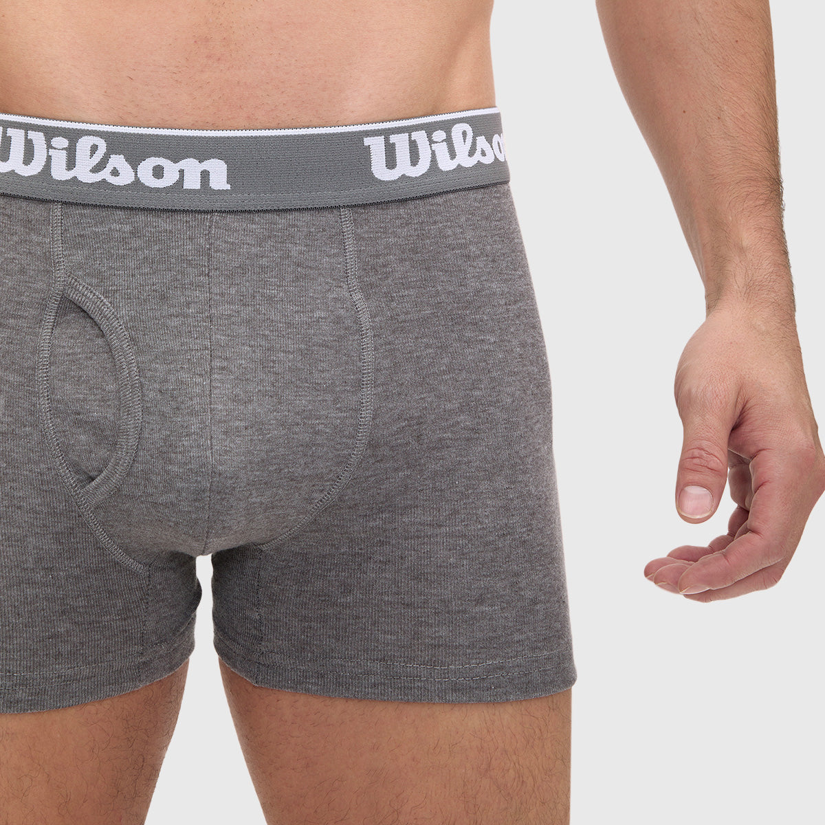 Boxer Liso Wilson Pack 4 Suave Al Tacto Para Hombre - Sports Center