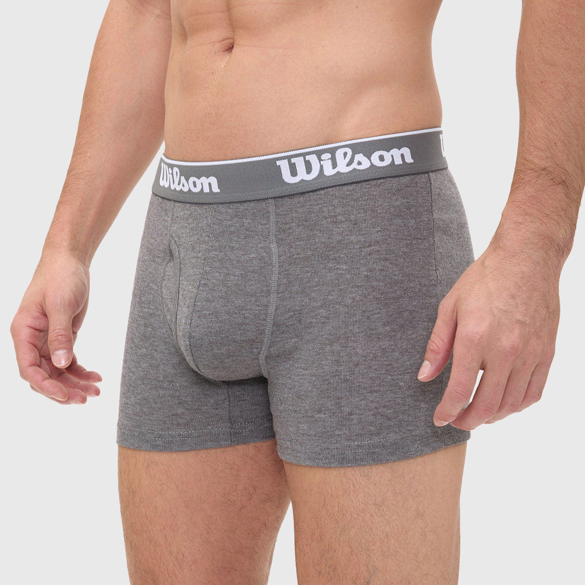 Boxer Liso Wilson Pack 4 Suave Al Tacto Para Hombre - Sports Center