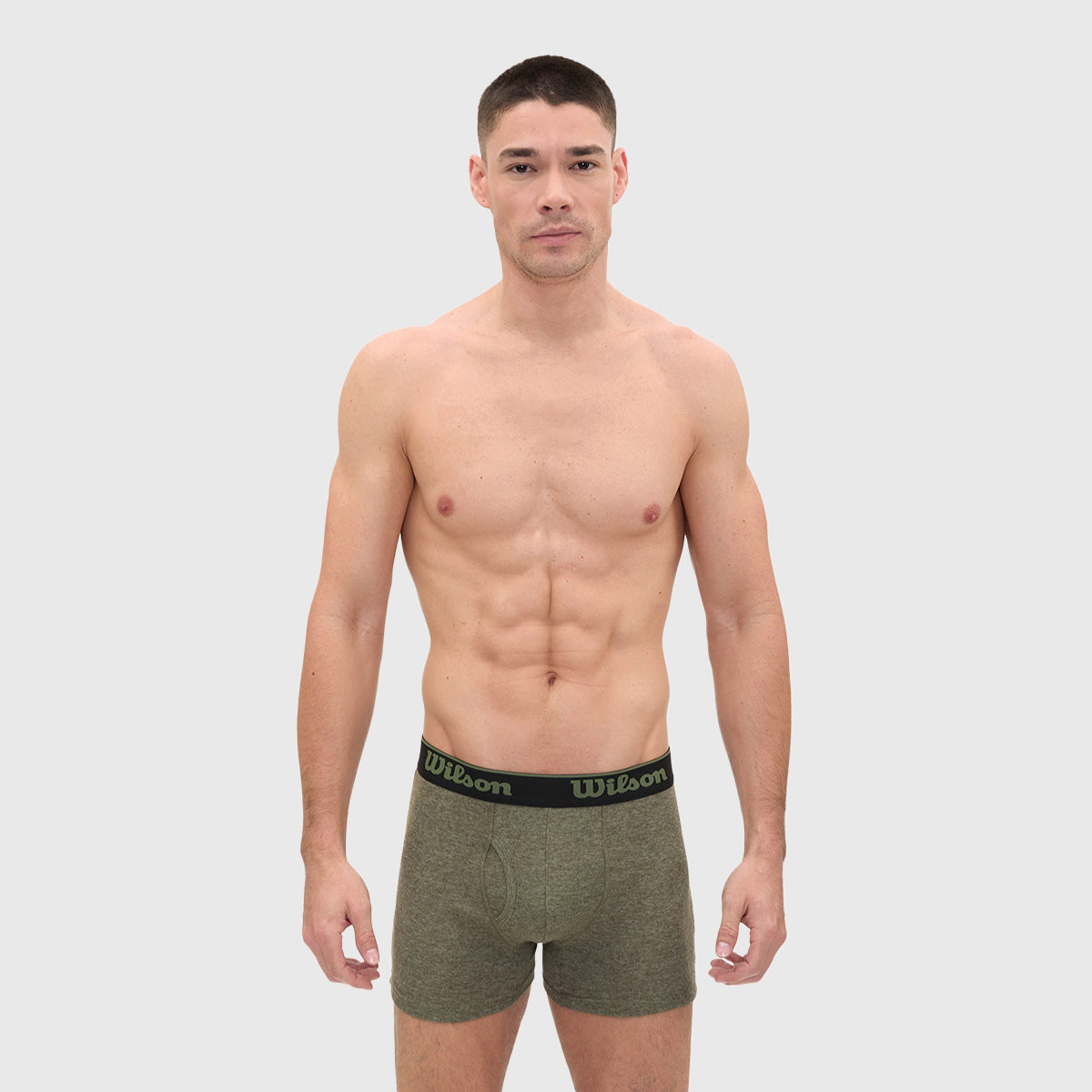 Boxer Liso Wilson Pack 4 Suave Al Tacto Para Hombre - Sports Center