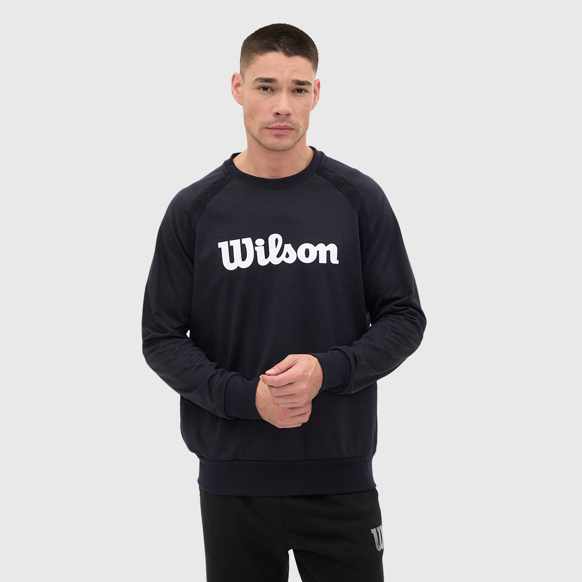Sudadera Wilson Deportiva Fit French Terry Hombre - Sports Center
