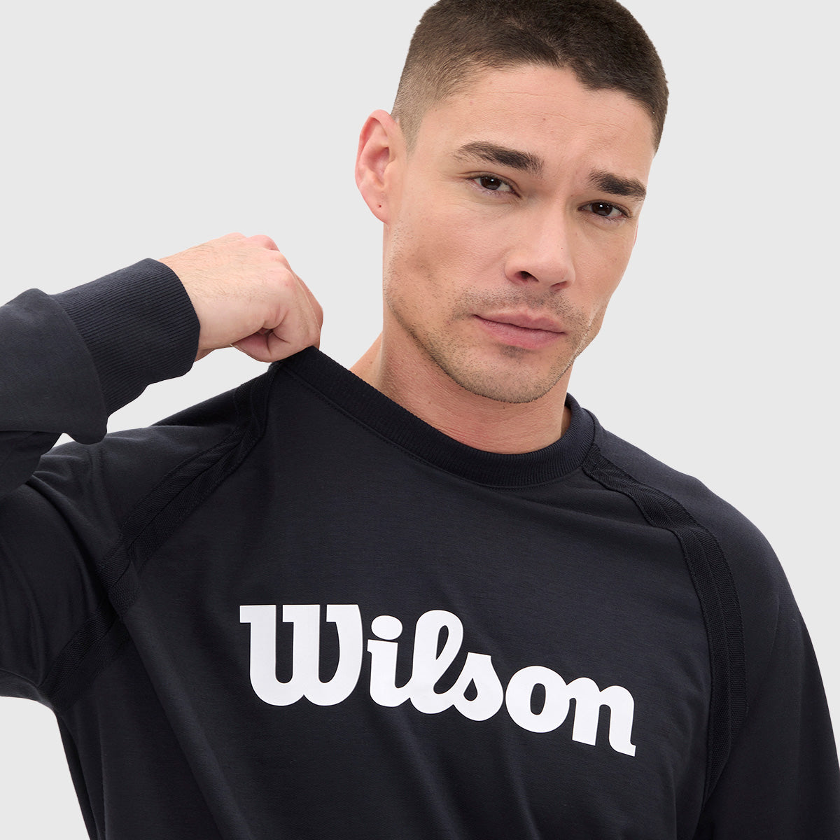 Sudadera Wilson Deportiva Fit French Terry Hombre - Sports Center