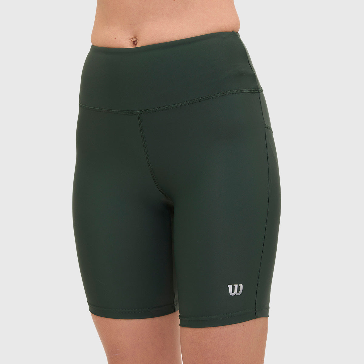 Biker Wilson Tiro alto flexible liso para Mujer - Sports Center