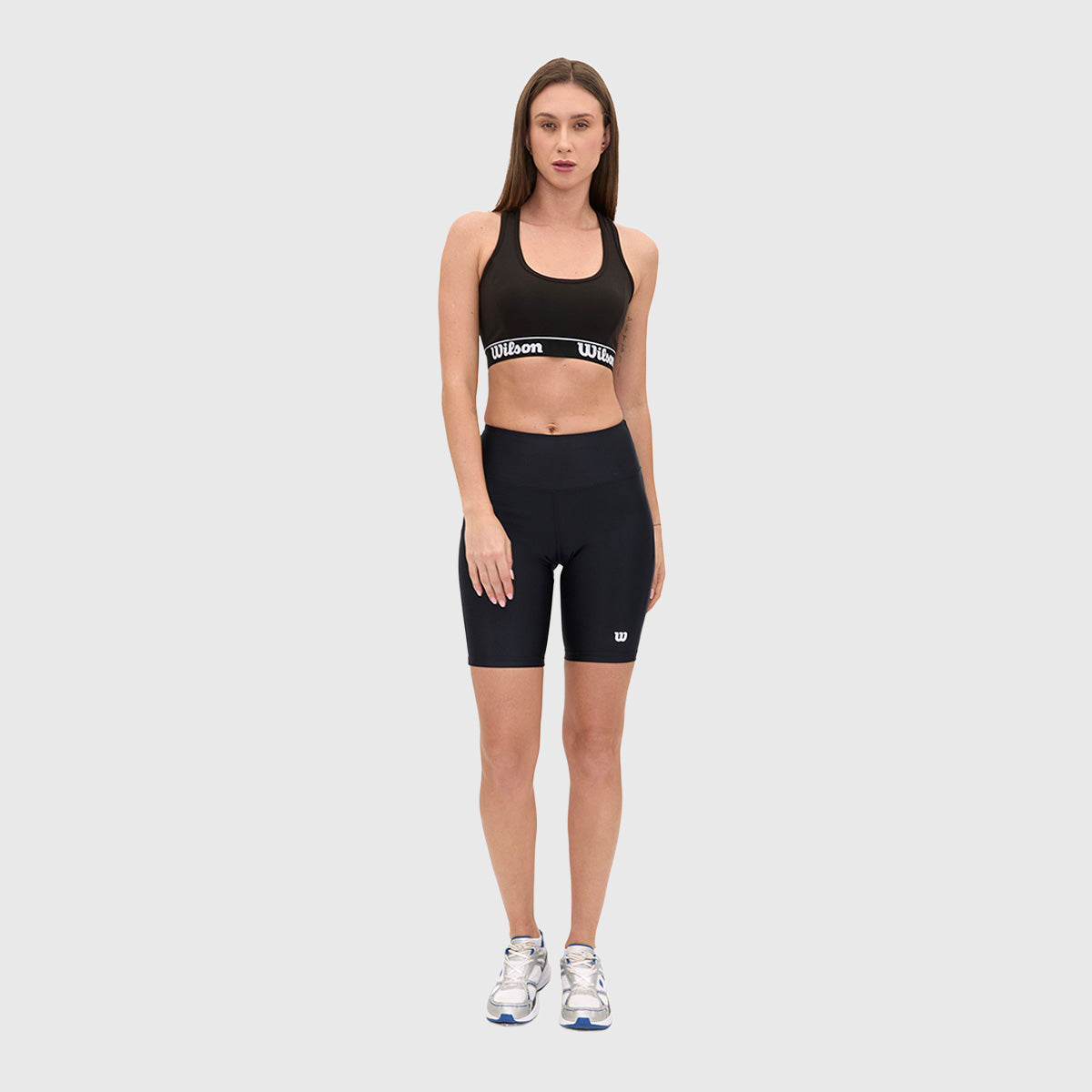 Biker Wilson Tiro alto flexible liso para Mujer - Sports Center