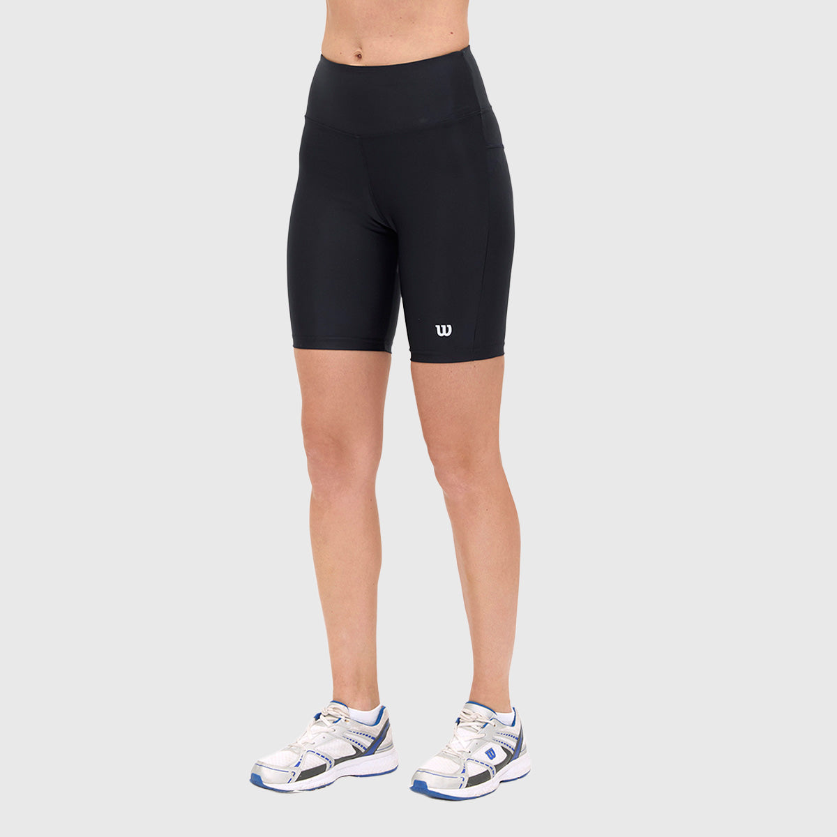 Biker Wilson Tiro alto flexible liso para Mujer - Sports Center