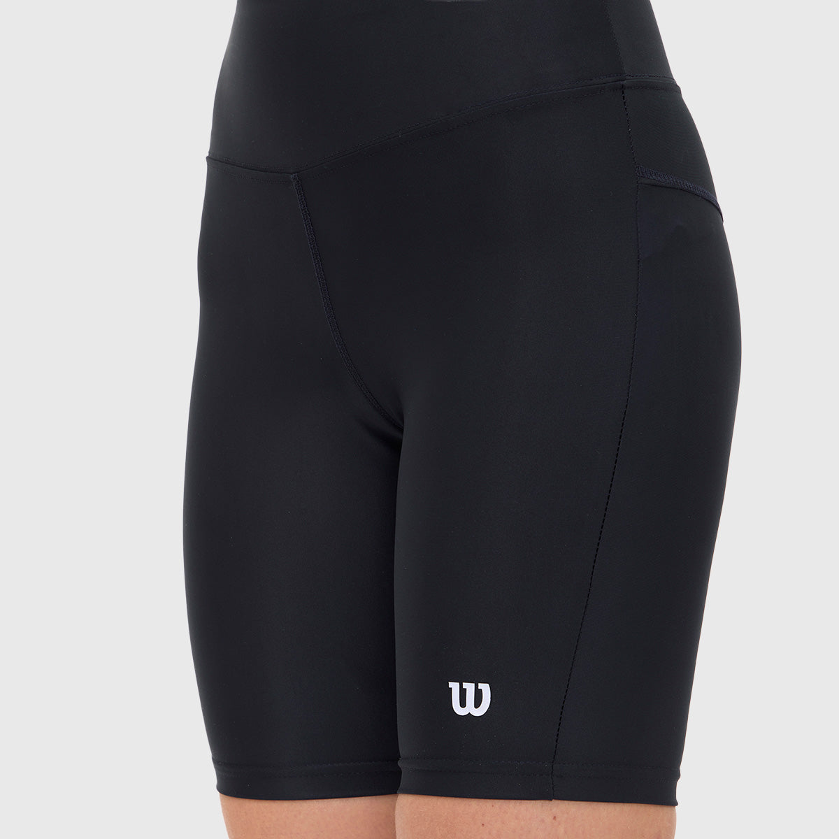 Biker Wilson Tiro alto flexible liso para Mujer - Sports Center