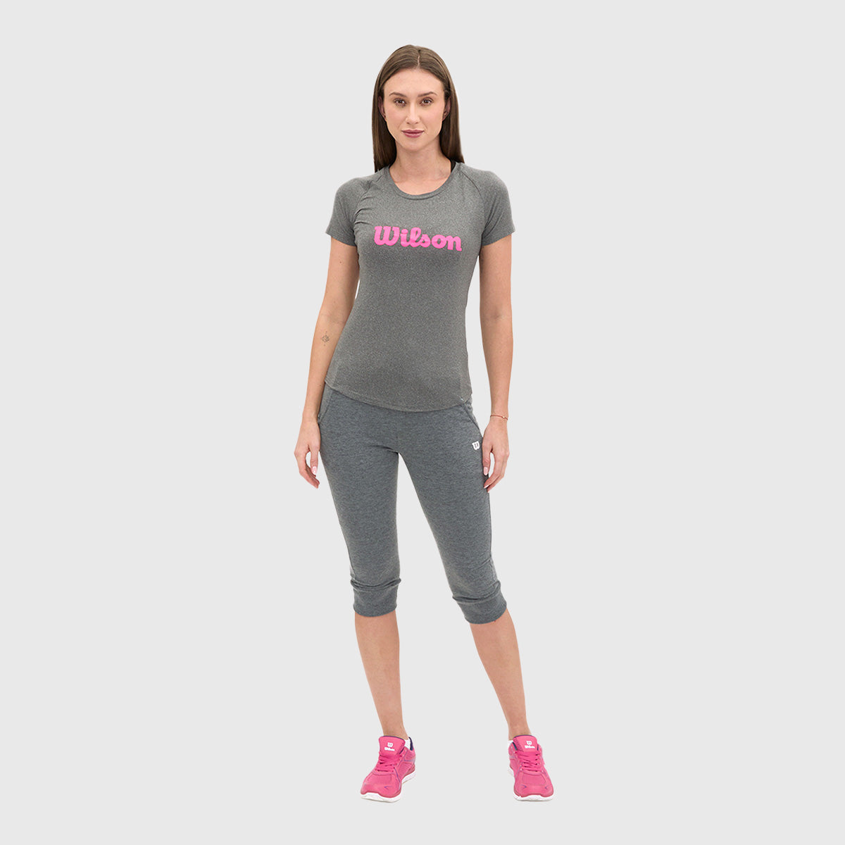 Playera Wilson Cuello redondo Estampada para Mujer - Sports Center