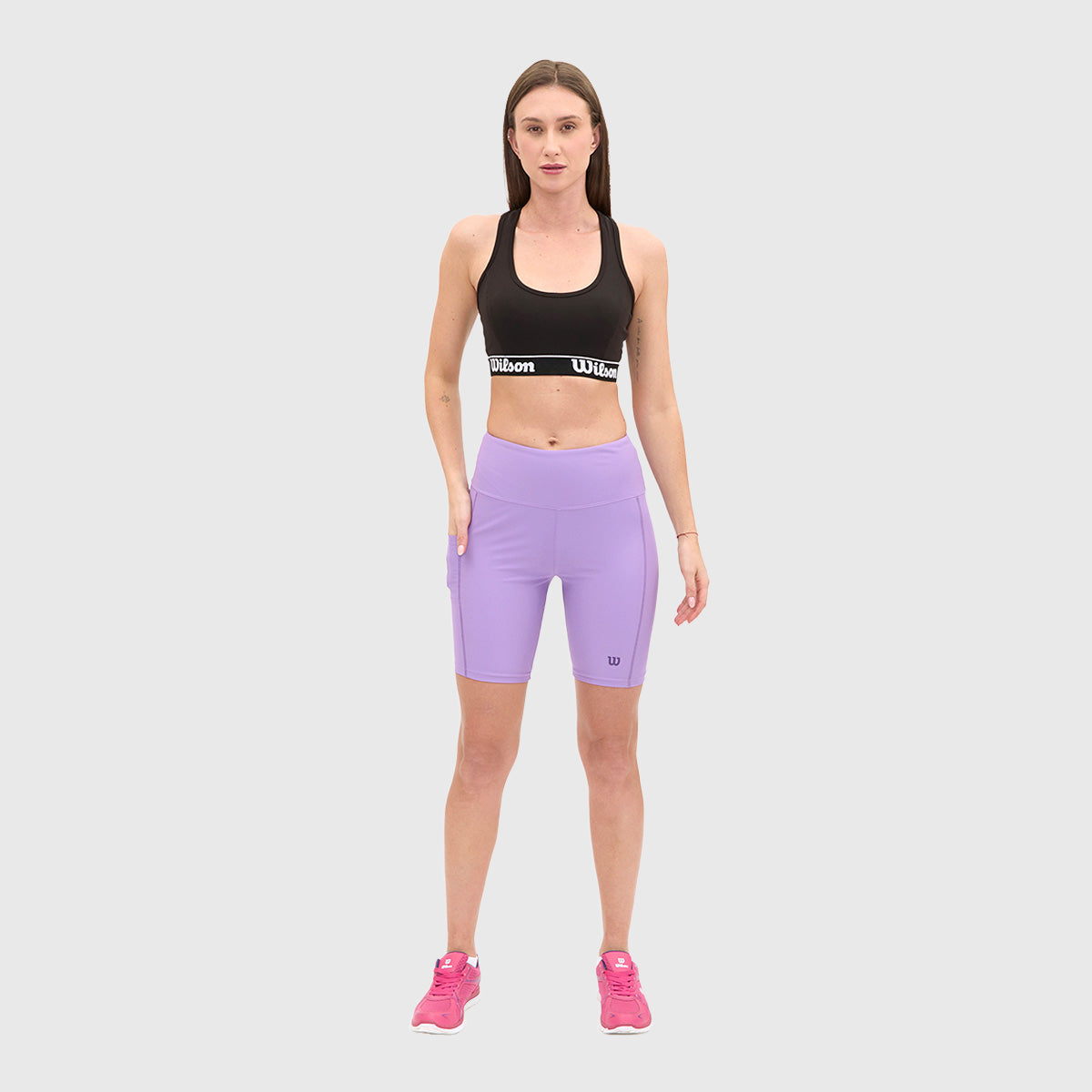 Licra Wilson Resistente Cintura Alta Mujer - Sports Center
