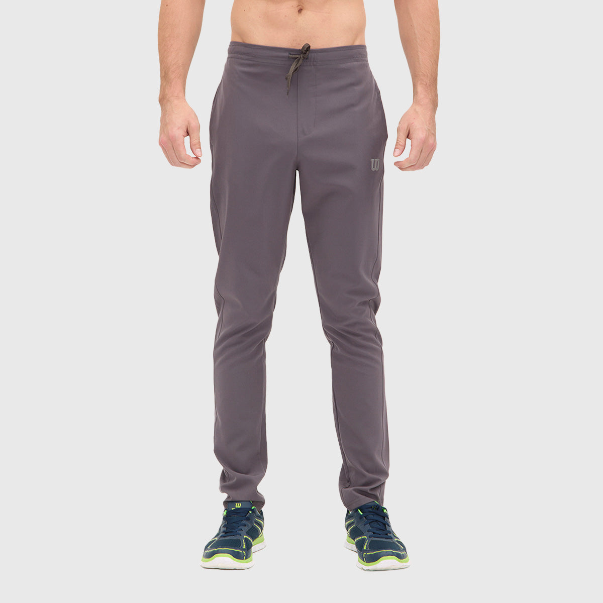 Pants Pantalón Wilson Deportivo Micro Fibra Entrenamiento Gris Oxford