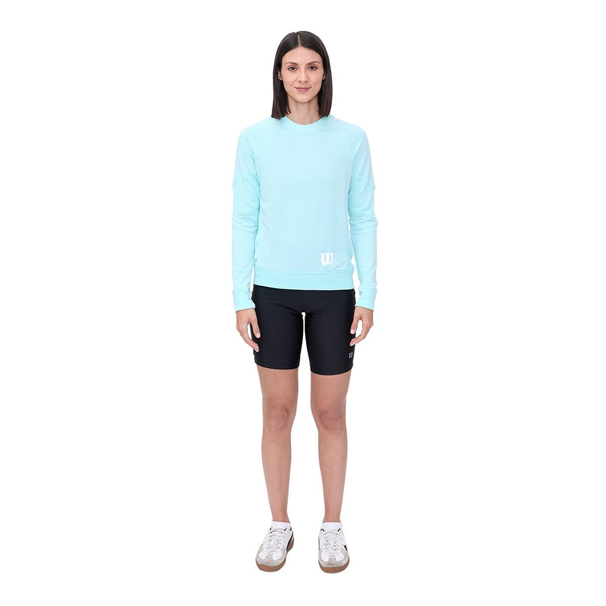 Sudadera Wilson Canalé Aqua Mujer