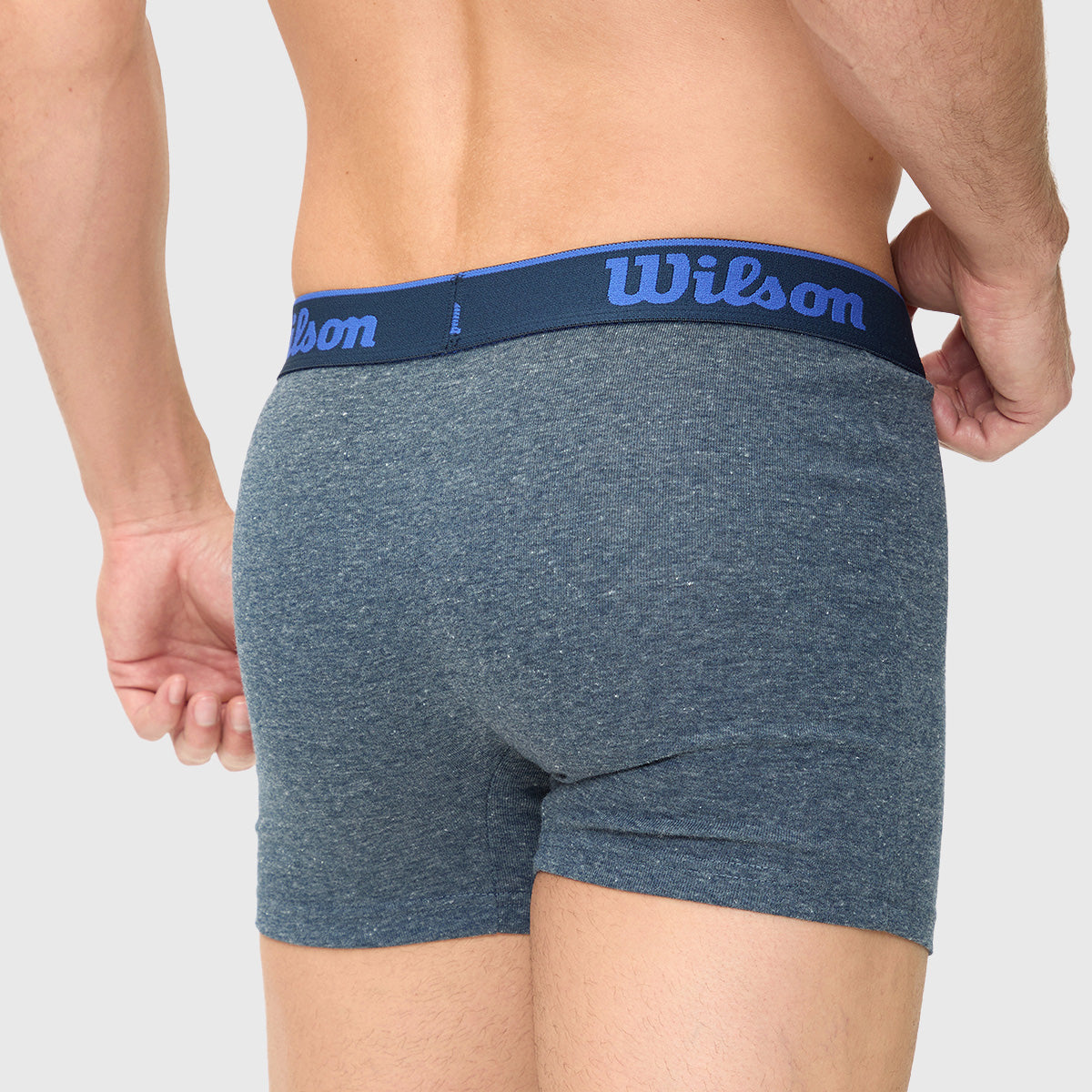 Boxer Liso Wilson Pack 4 Suave Al Tacto Para Hombre - Sports Center