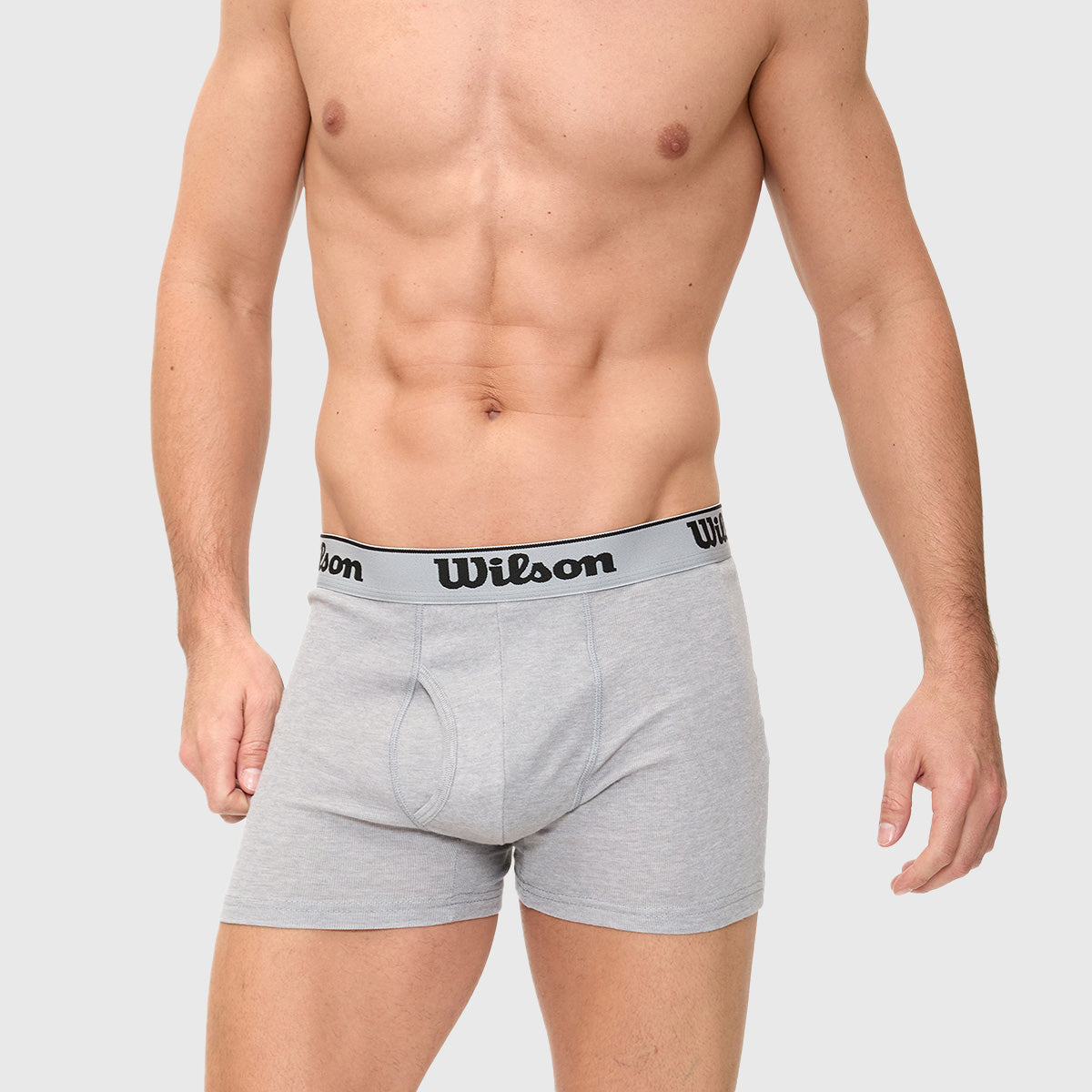 Boxer Liso Wilson Pack 4 Suave Al Tacto Para Hombre - Sports Center