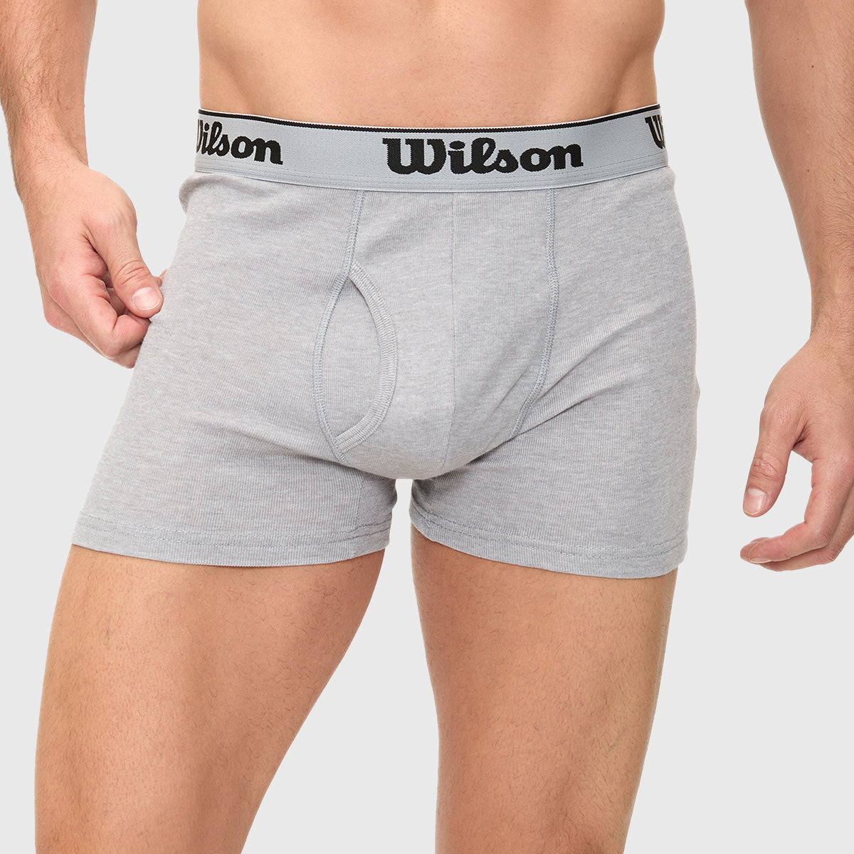 Boxer Liso Wilson Pack 4 Suave Al Tacto Para Hombre - Sports Center