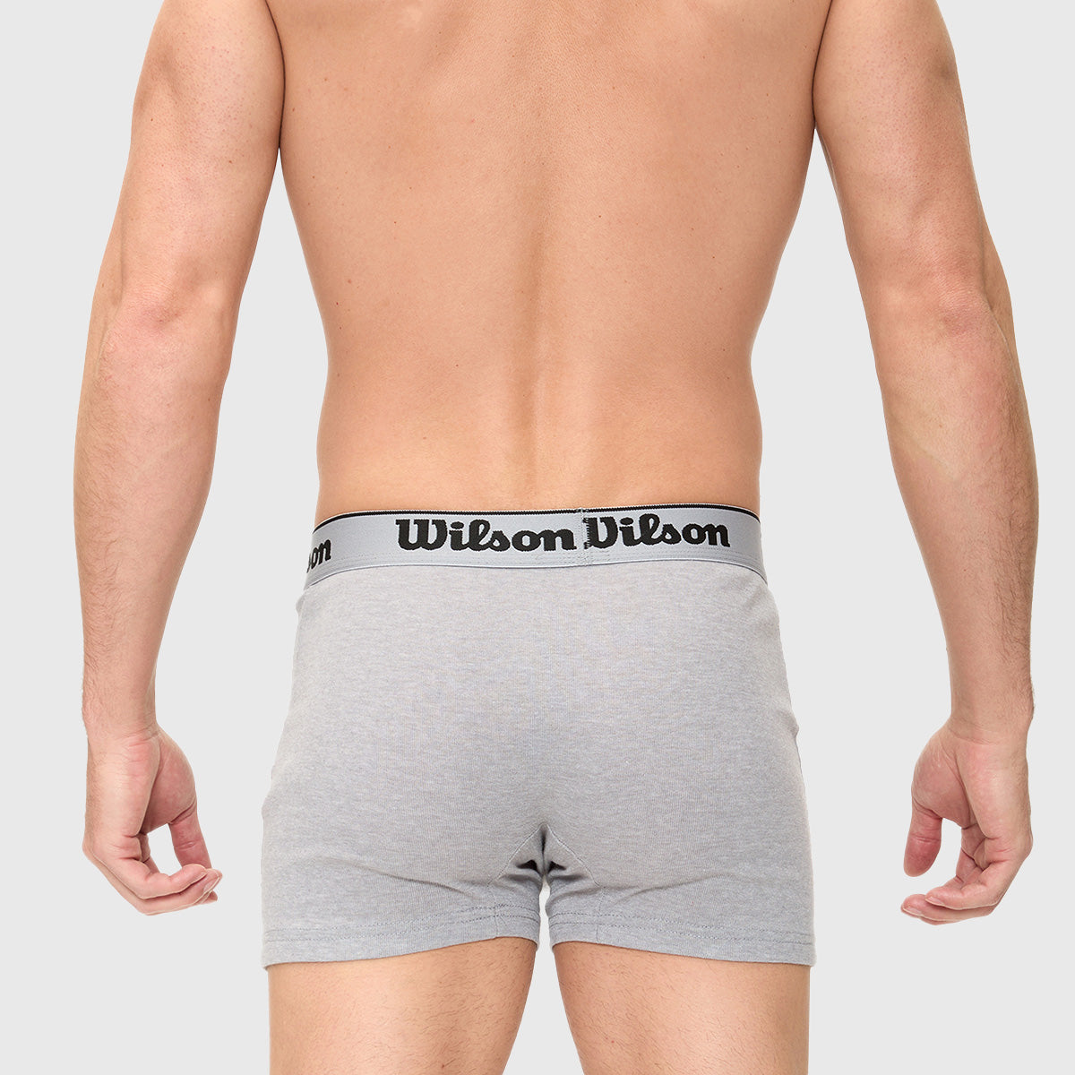 Boxer Liso Wilson Pack 4 Suave Al Tacto Para Hombre - Sports Center