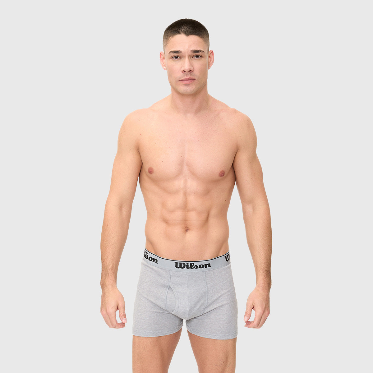 Boxer Liso Wilson Pack 4 Suave Al Tacto Para Hombre - Sports Center