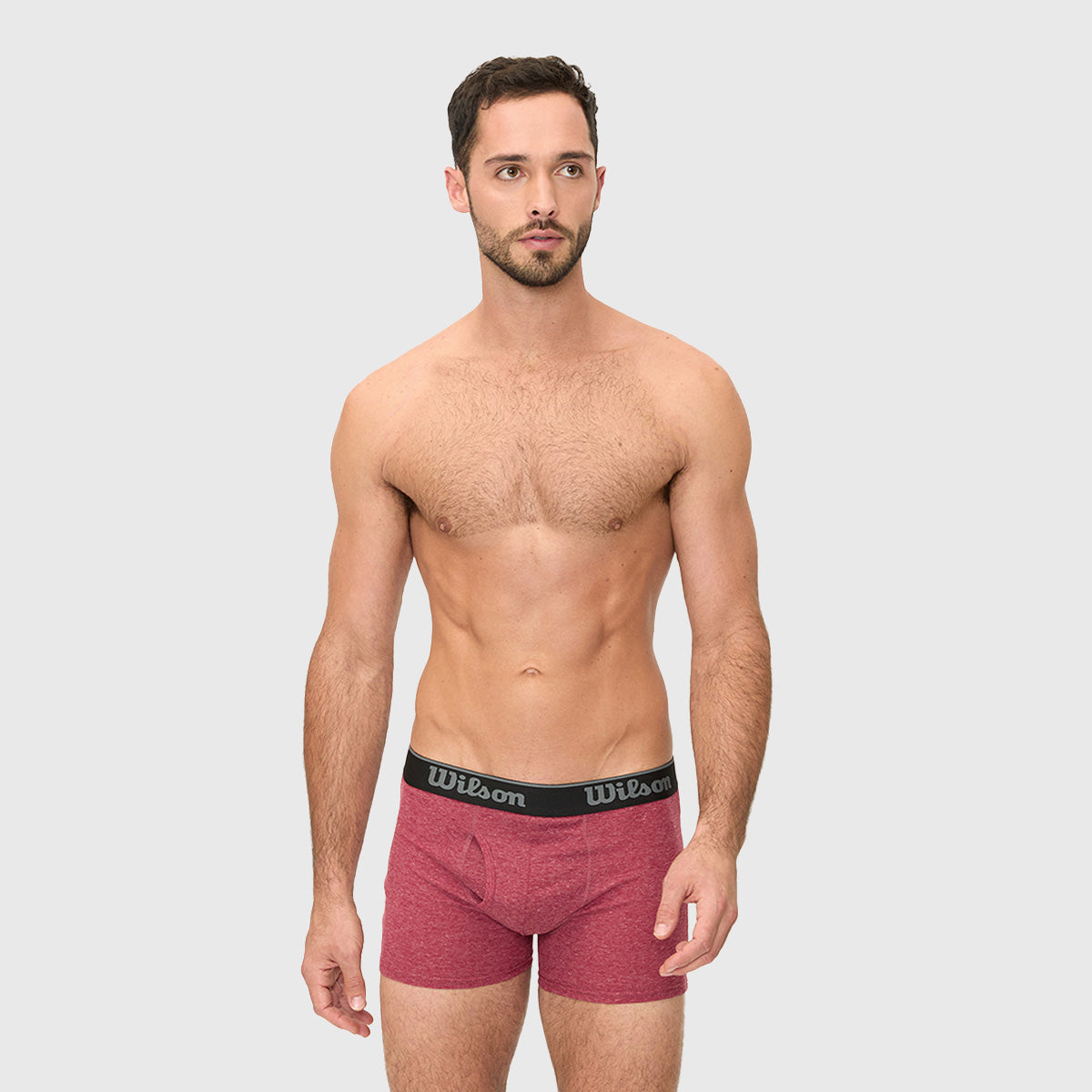 Boxer Liso Wilson Pack 4 Suave Al Tacto Para Hombre - Sports Center