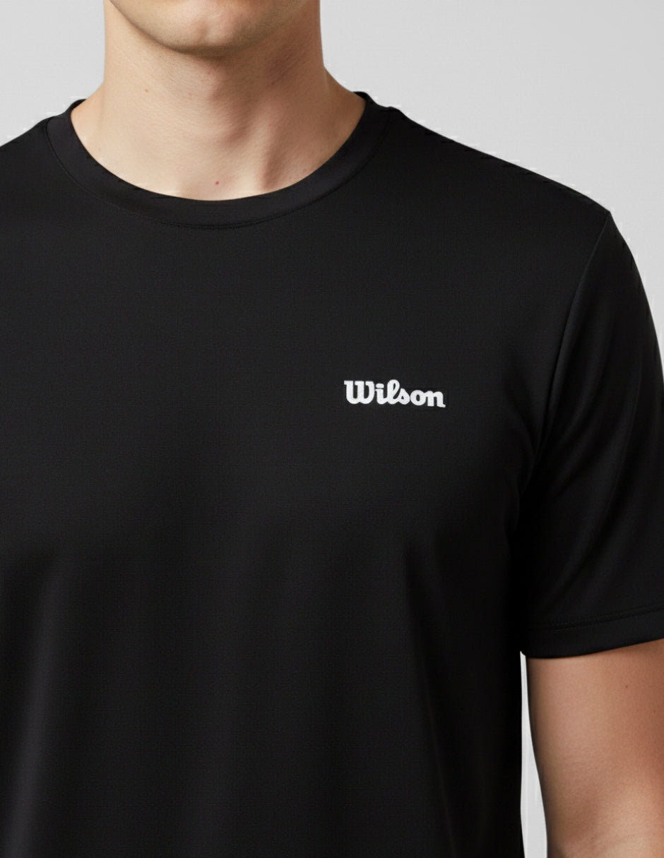 Playera Wilson Ultra ligera Cuello Redondo para Hombre
