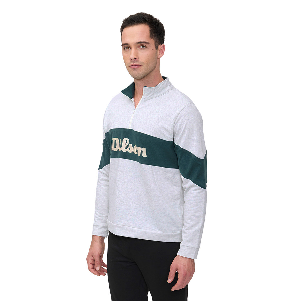 Sudadera Deportiva Wilson Con Franja para Hombre - Sports Center