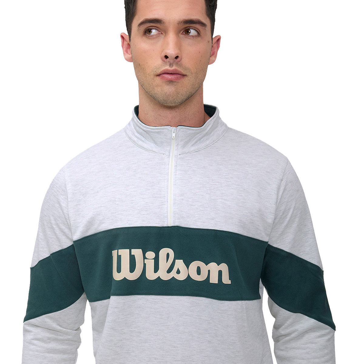 Sudadera Deportiva Wilson Con Franja para Hombre - Sports Center