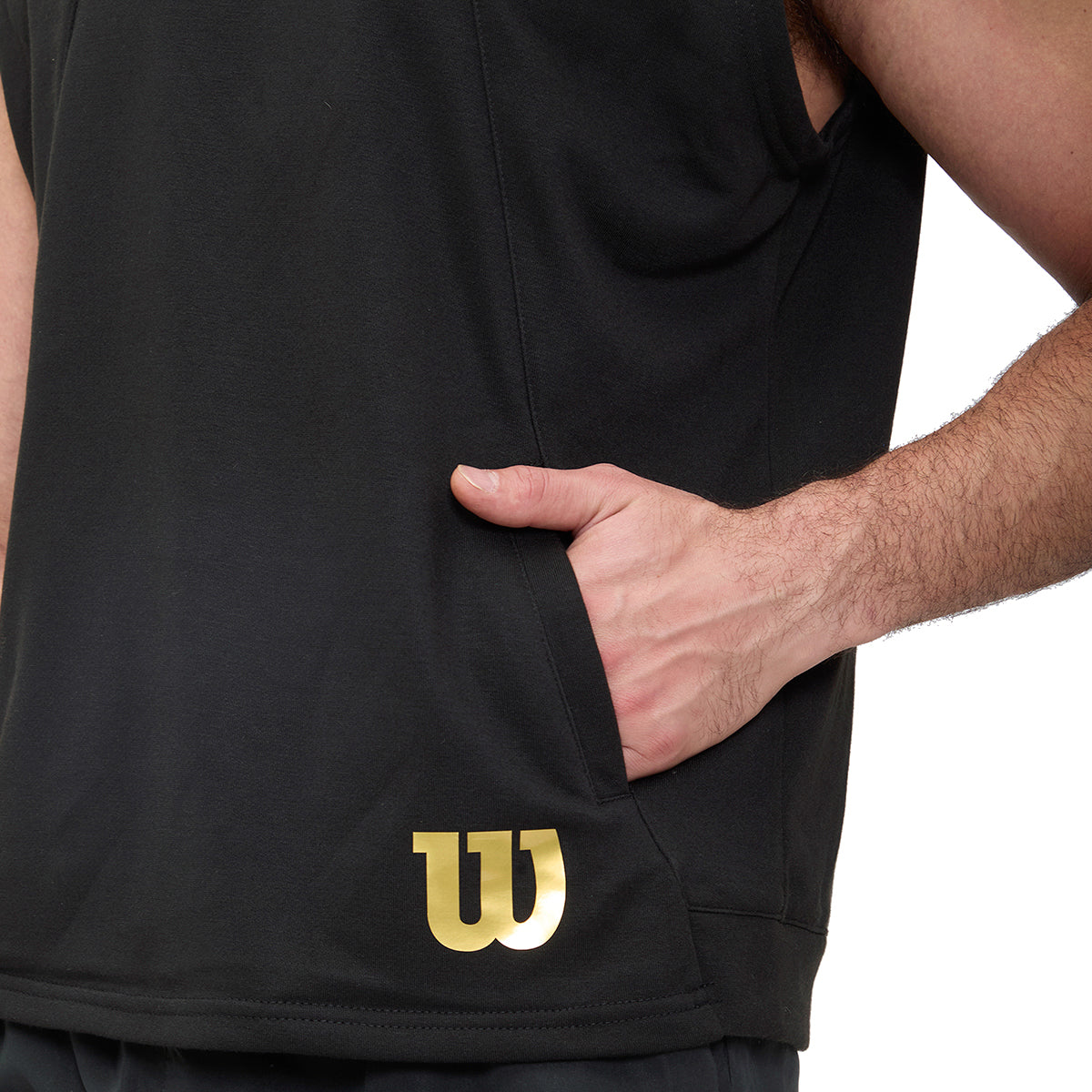 Chaleco Deportivo Wilson con Gorro y bolsas