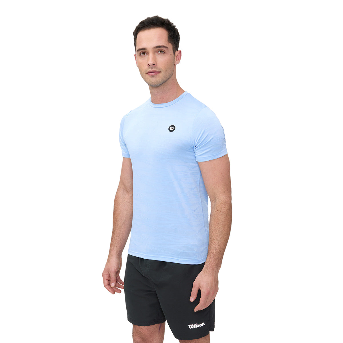Playera Deportiva Ultra Flexible Relieve al tacto para Caballero