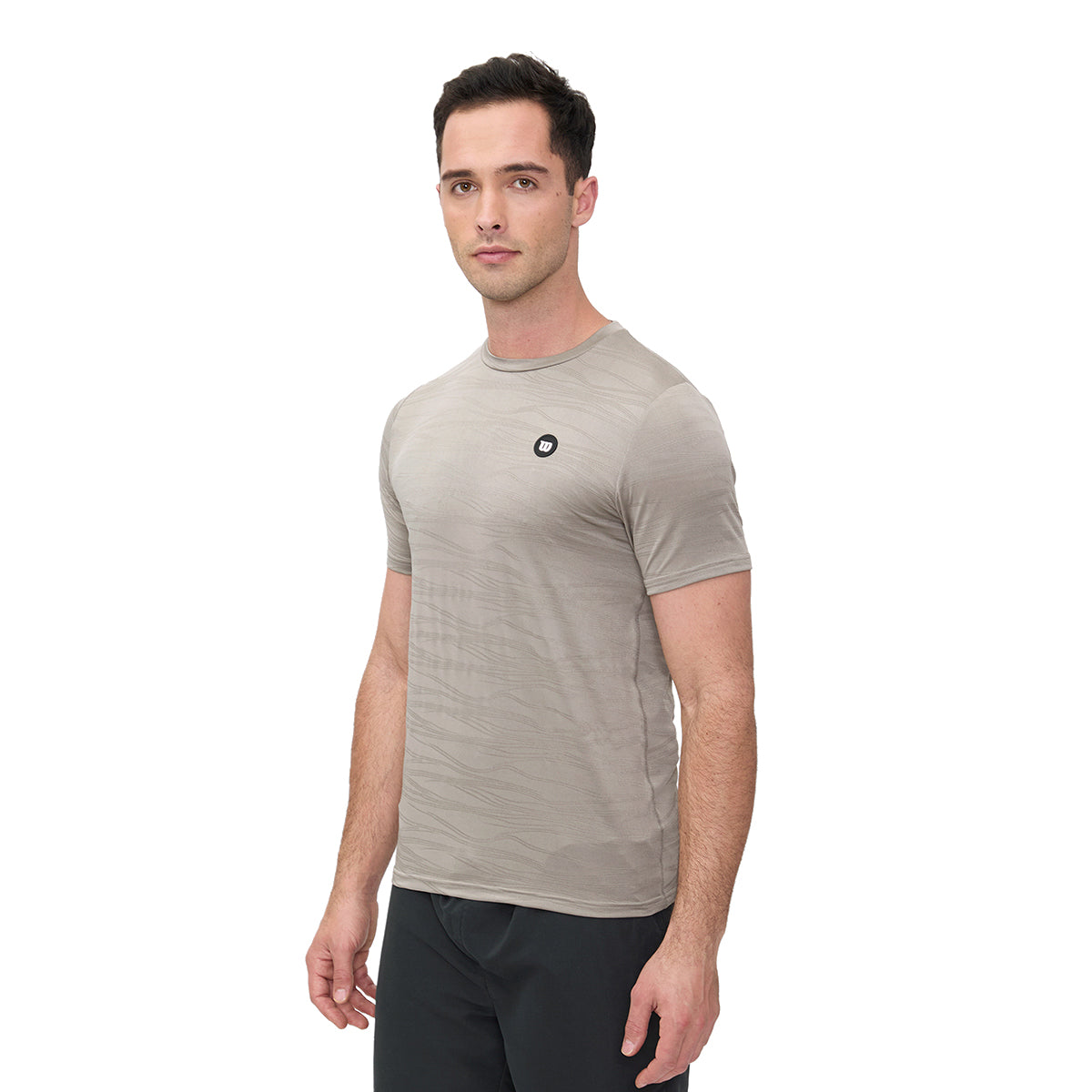 Playera Deportiva Ultra Flexible Relieve al tacto para Caballero