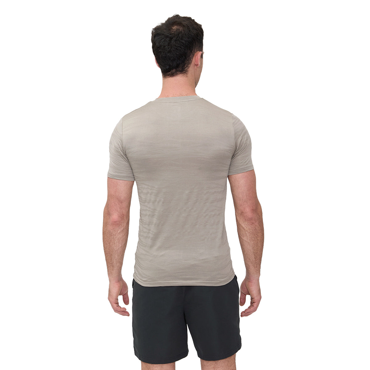 Playera Deportiva Ultra Flexible Relieve al tacto para Caballero