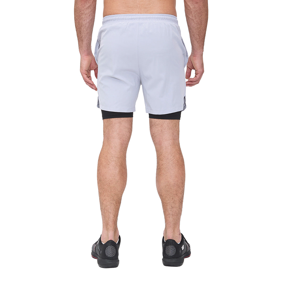 Short 2 en 1 Wilson Deportivo Resistente Hombre - Sports Center