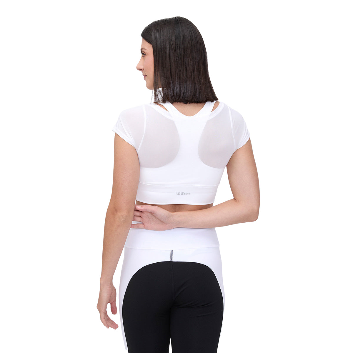 Top Camiseta Deportiva Wilson con copas Tirantes Resistentes para mujer
