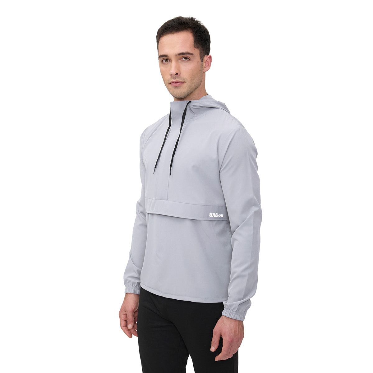 Sudadera Wilson Flex Ligera Medio Cierre con Capucha Hombre