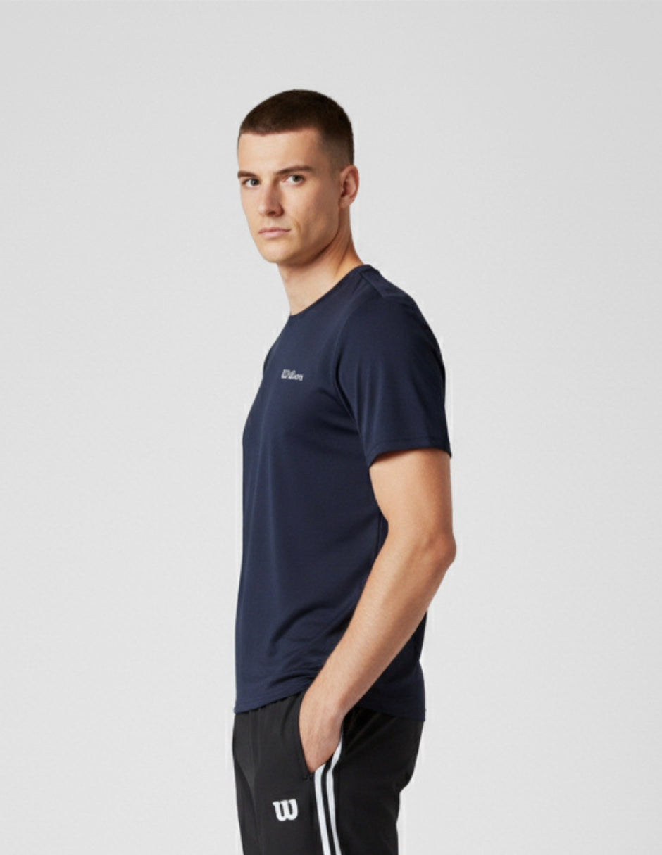Playera Wilson Ultra ligera Cuello Redondo para Hombre