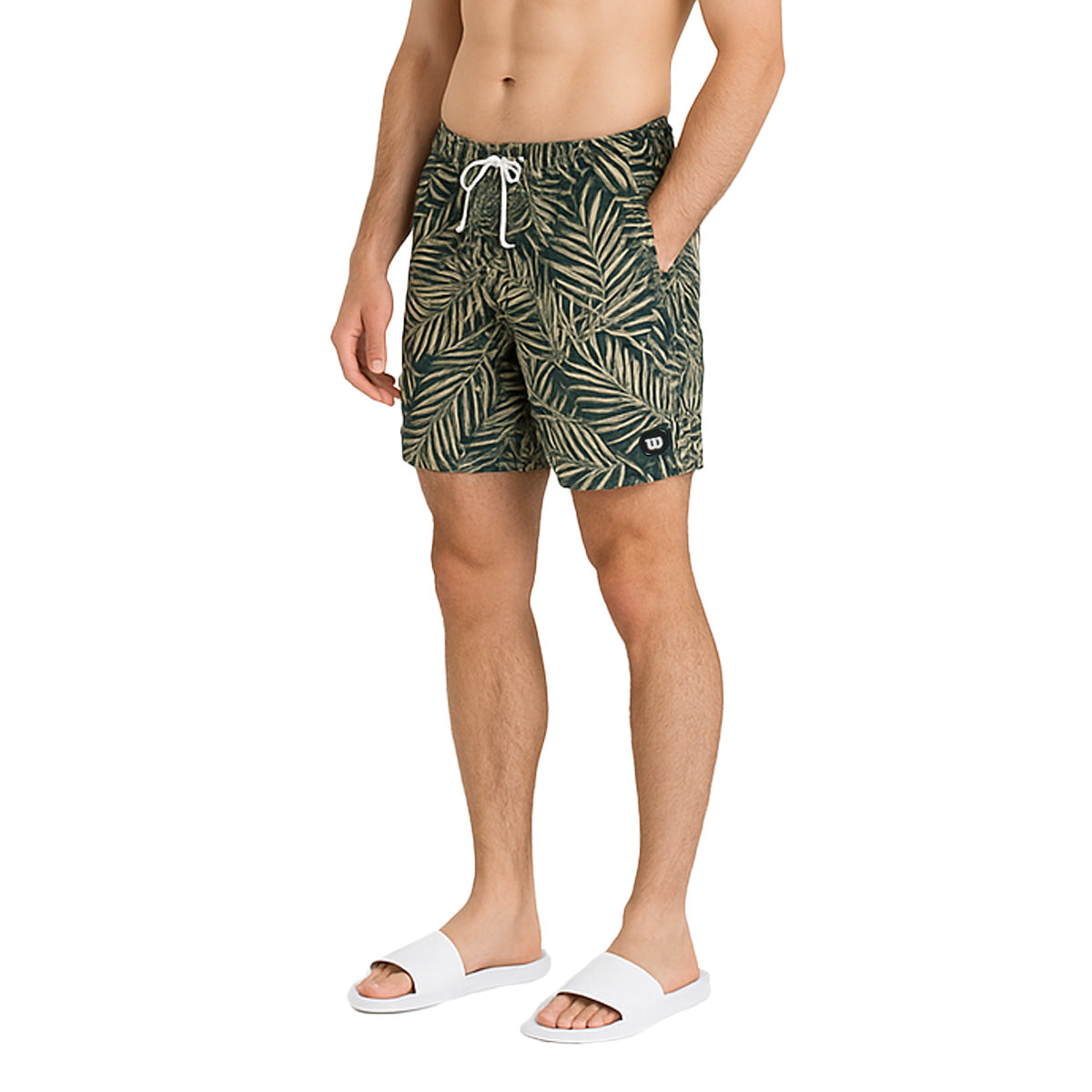 Traje de Baño Wilson Print Palm Hombre - Sports Center