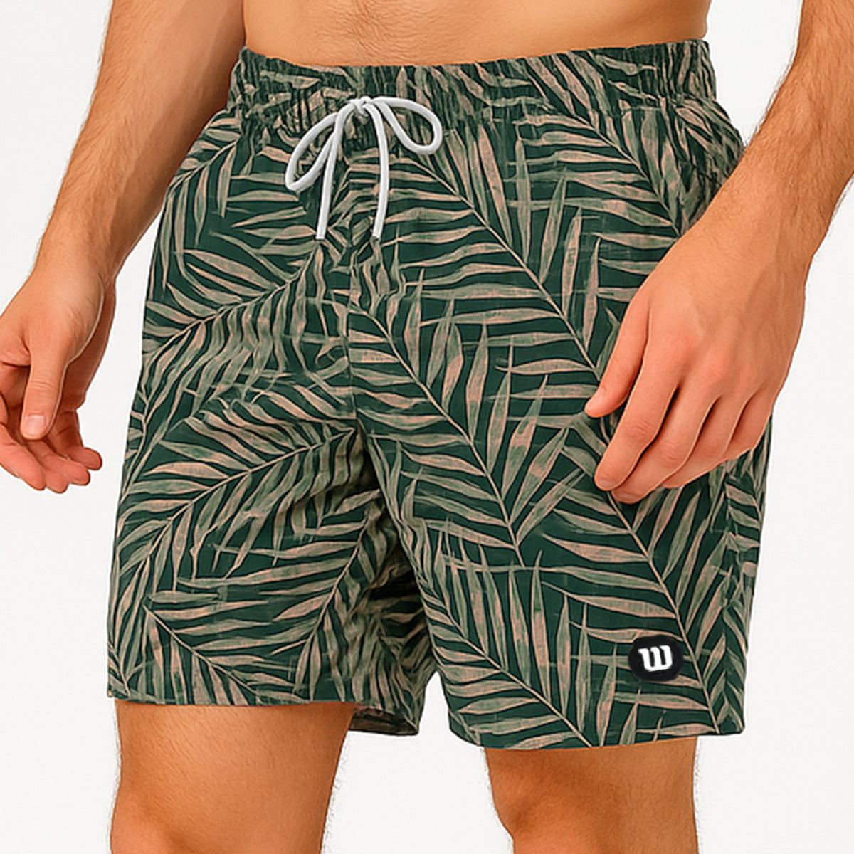 Traje de Baño Wilson Print Palm Hombre - Sports Center