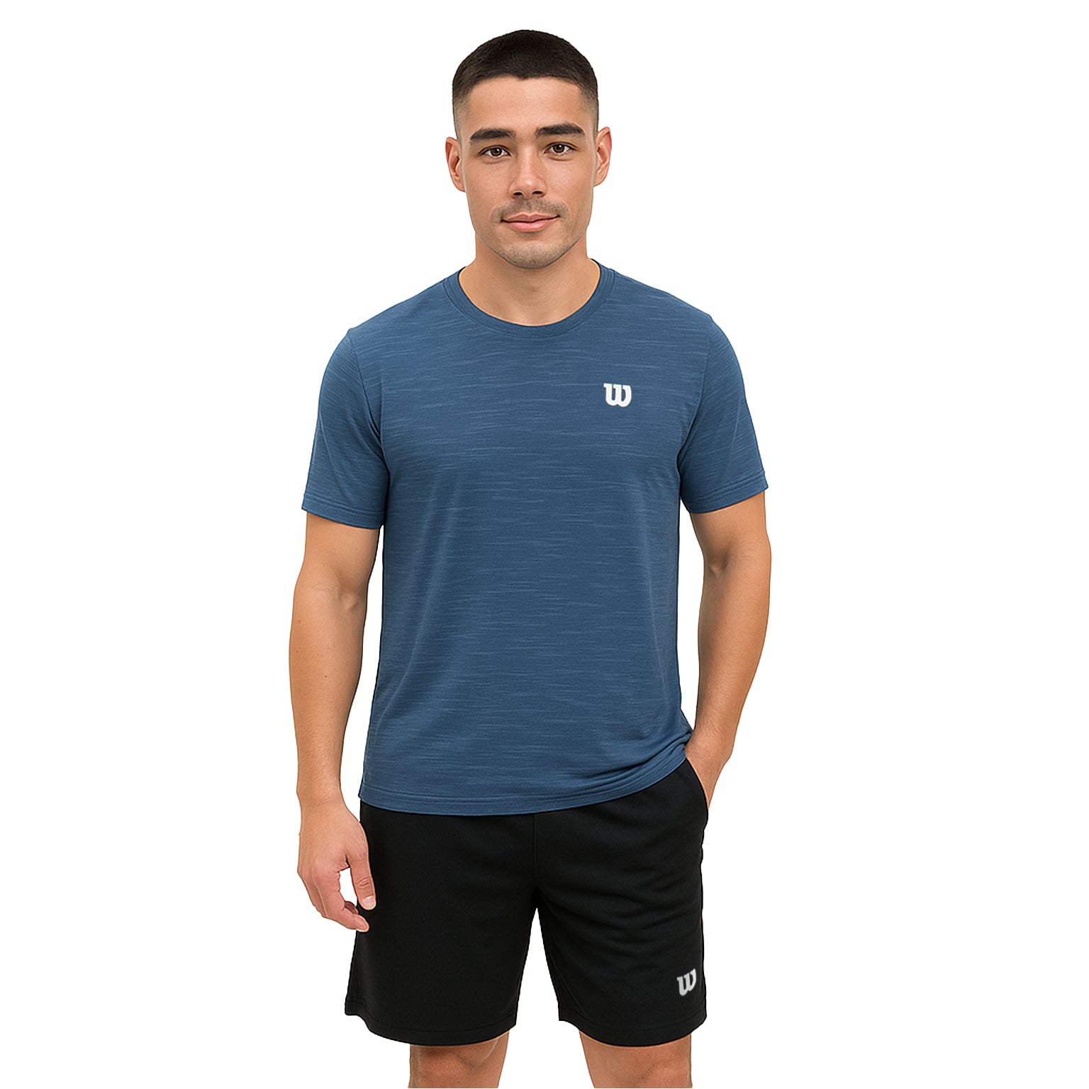 Playera Wilson Mc Bee Jaspeada Cuello Redondo Hombre