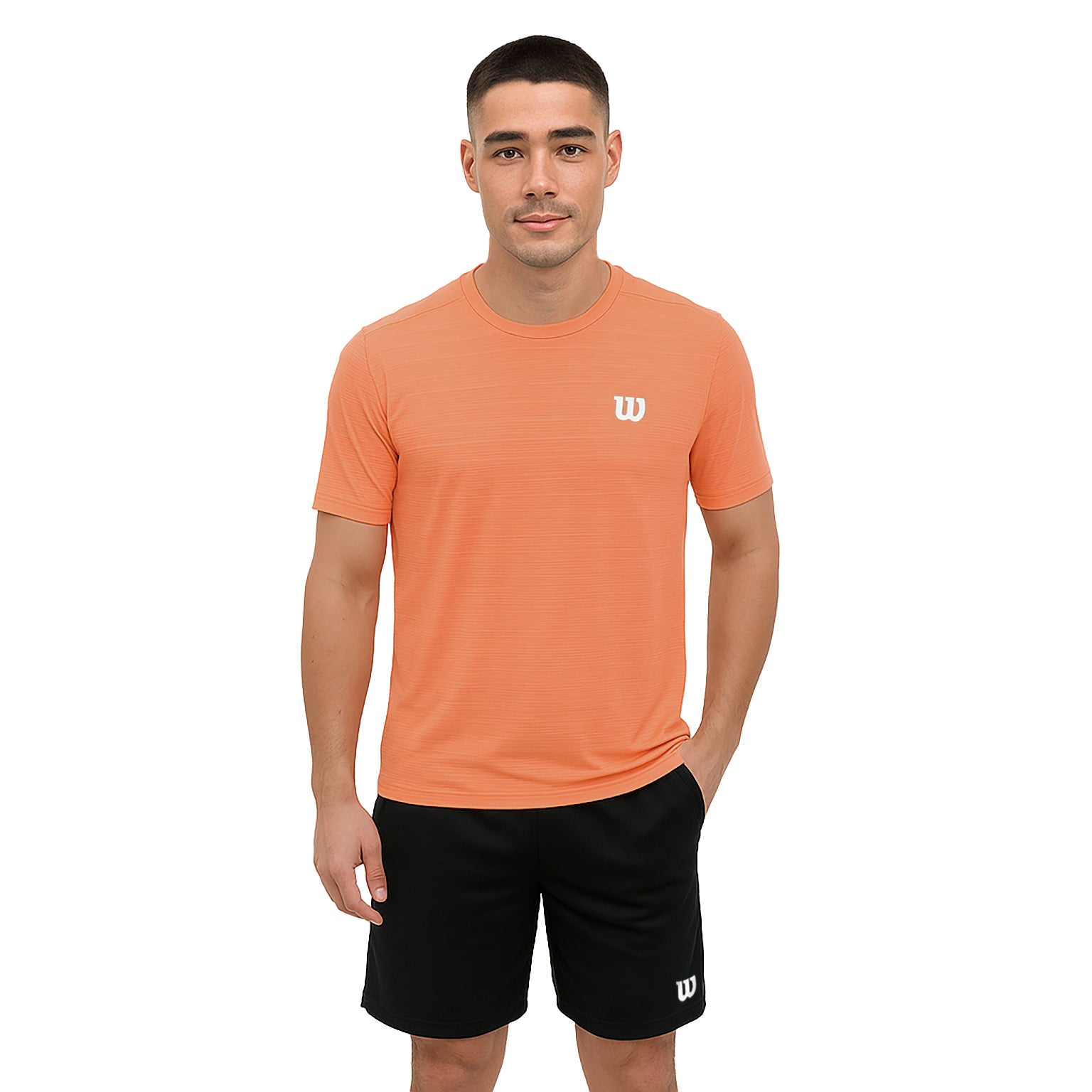 Playera Wilson Mc Bee Jaspeada Cuello Redondo Hombre