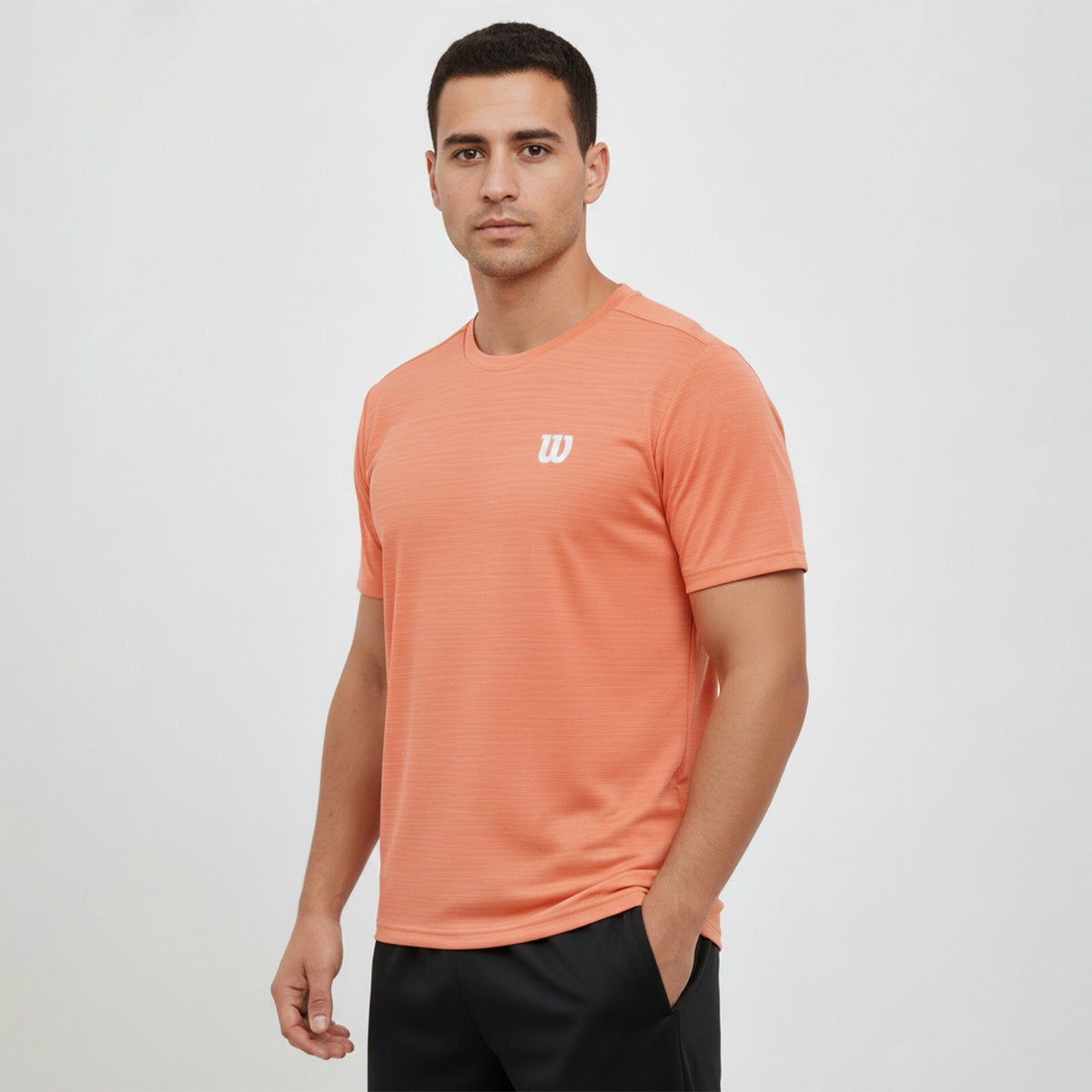 Playera Wilson Mc Bee Jaspeada Cuello Redondo Hombre