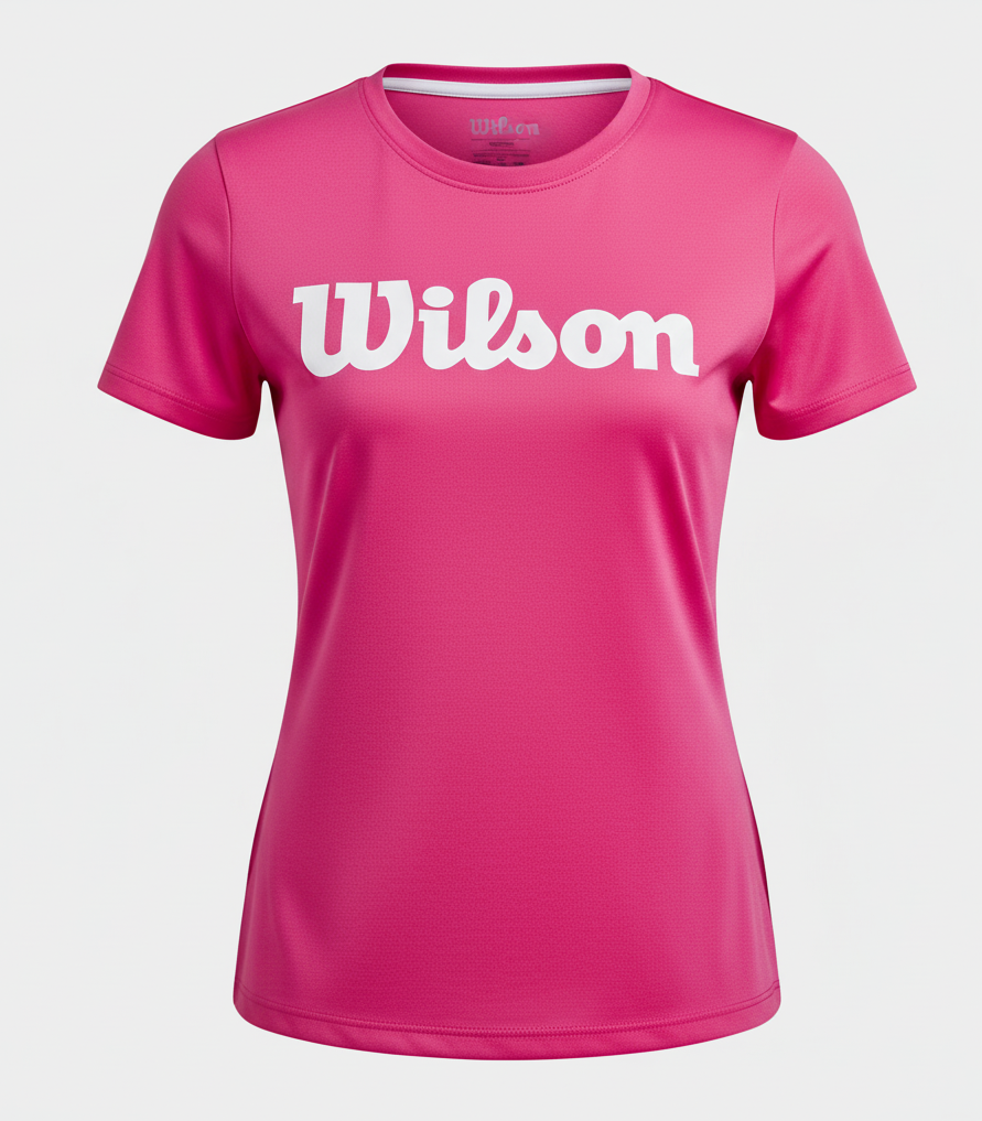 Playera Wilson Slim Fit Cuello Redondo Mujer