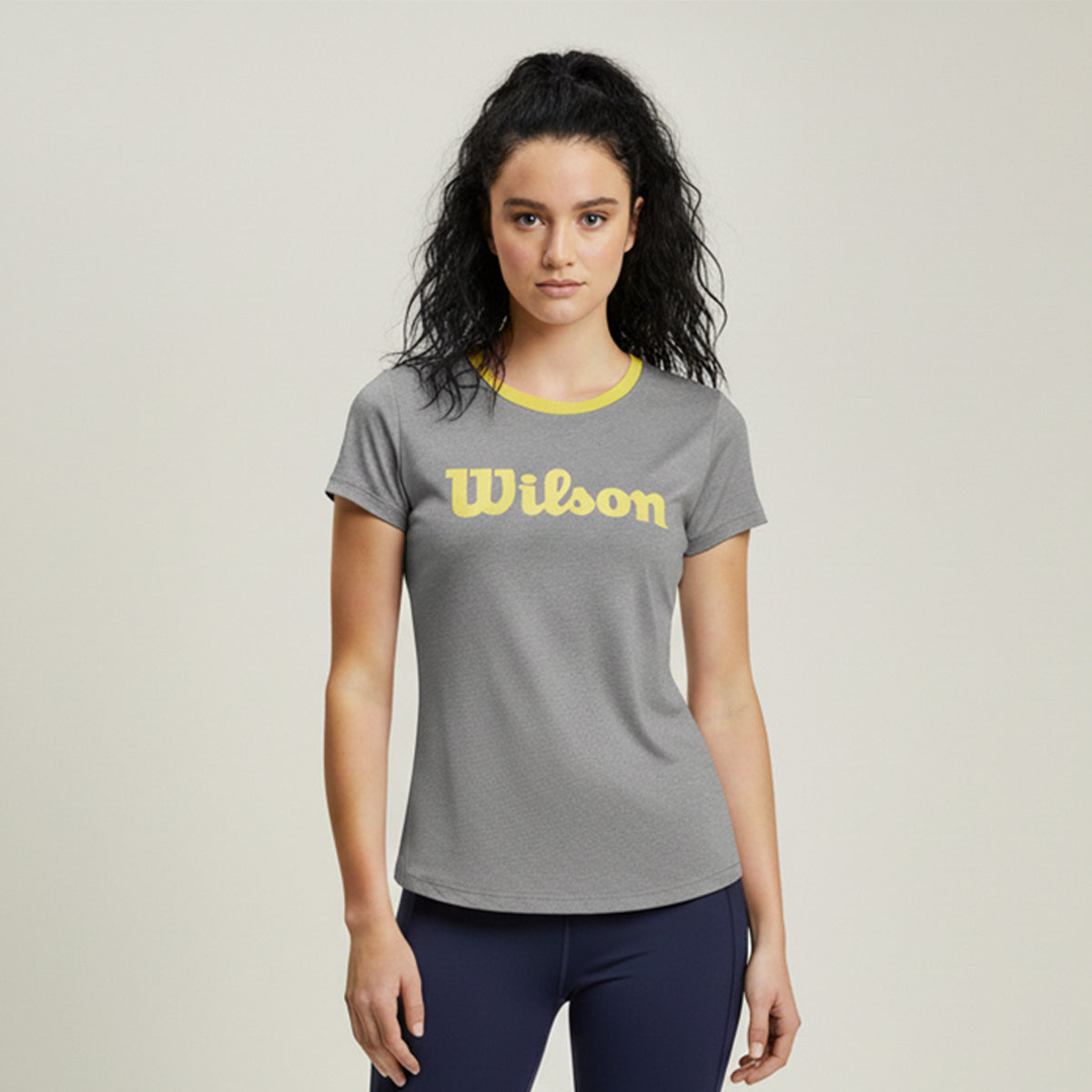 Playera Wilson Slim Fit Cuello Redondo Mujer - Sports Center
