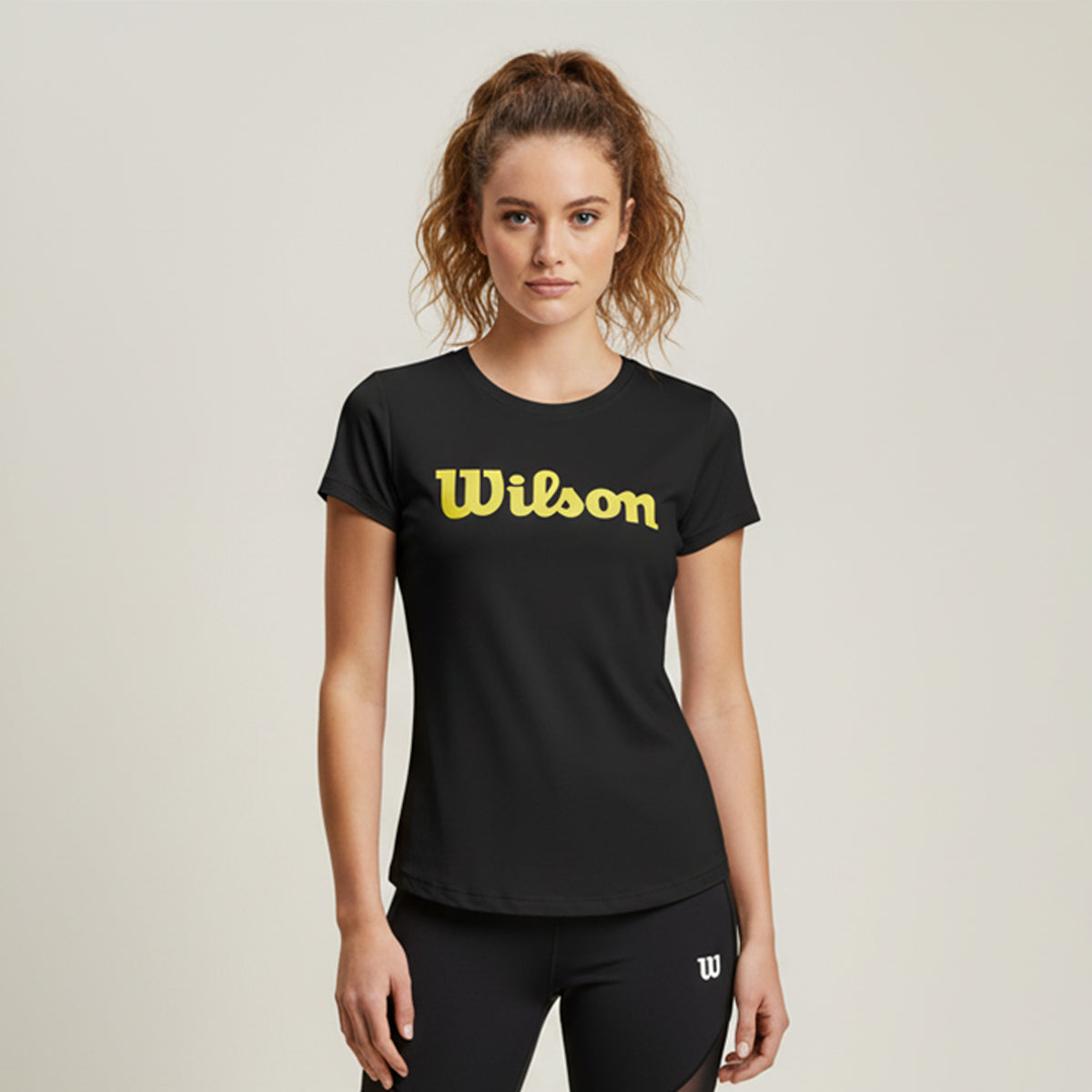Playera Wilson Slim Fit Cuello Redondo Mujer - Sports Center