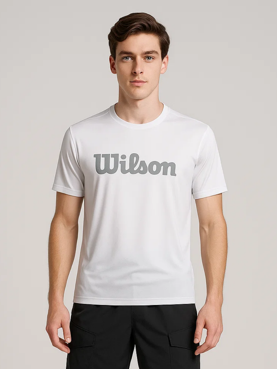 Playera Wilson Deportiva Cuello Redondo Hombre