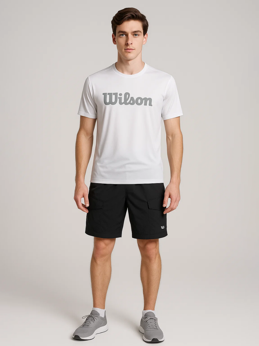Playera Wilson Deportiva Cuello Redondo Hombre