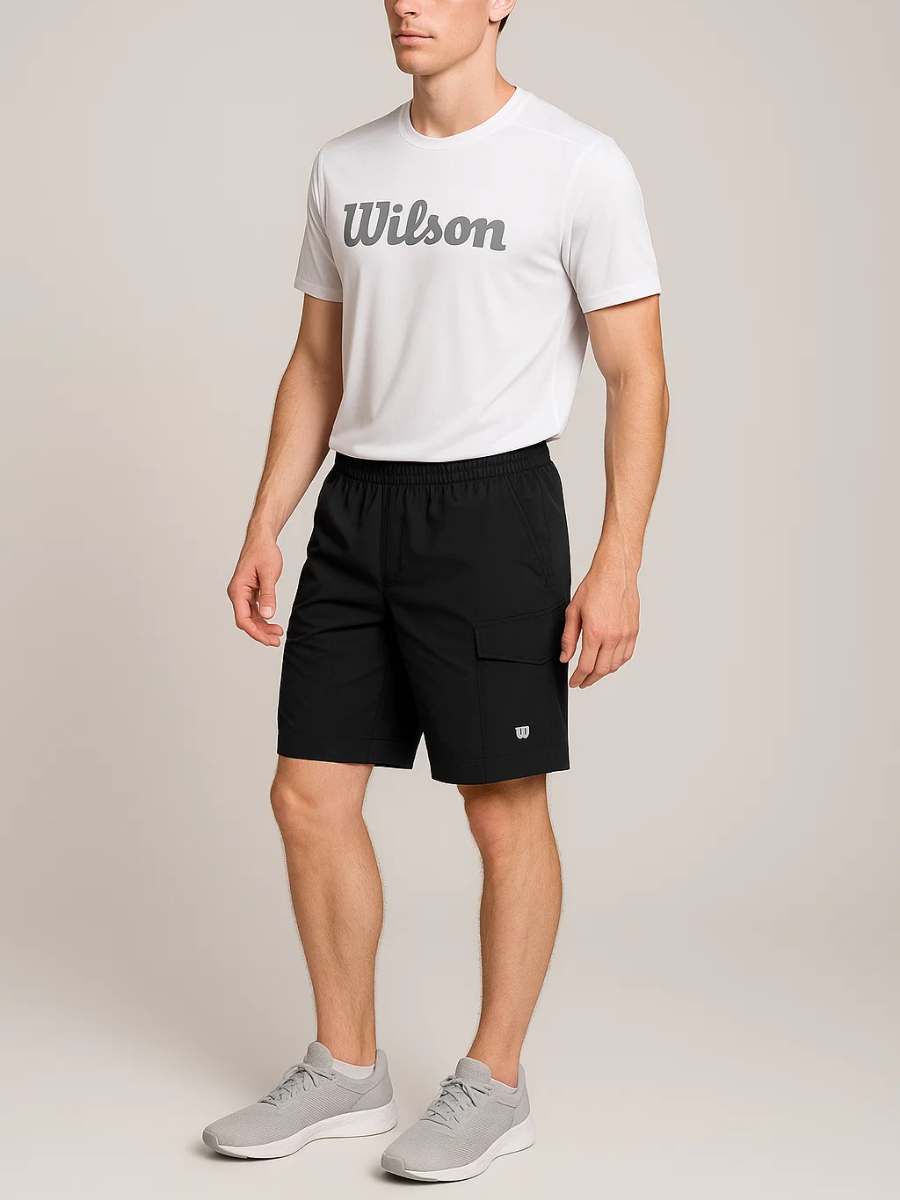 Playera Wilson Deportiva Cuello Redondo Hombre
