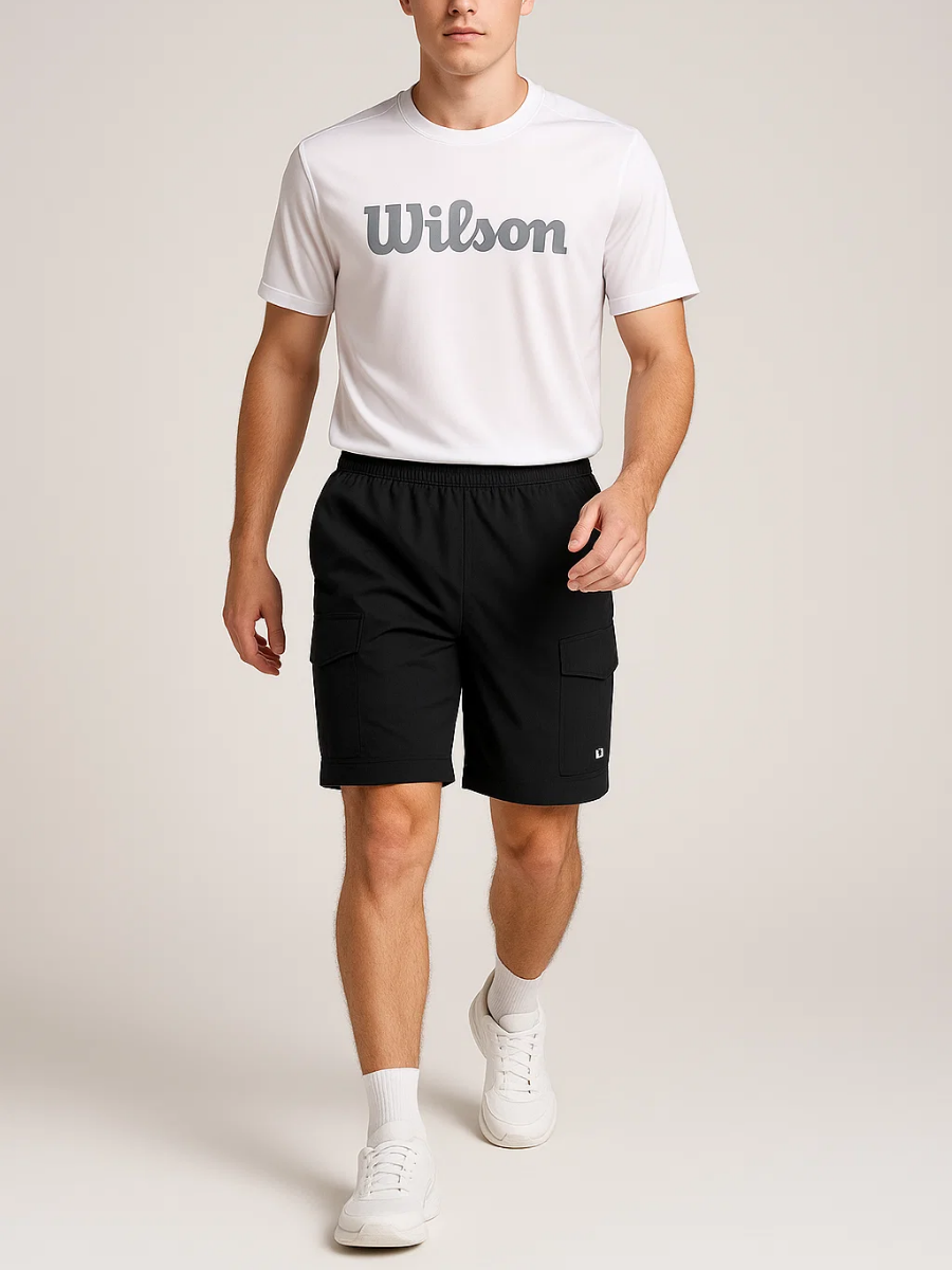 Playera Wilson Deportiva Cuello Redondo Hombre