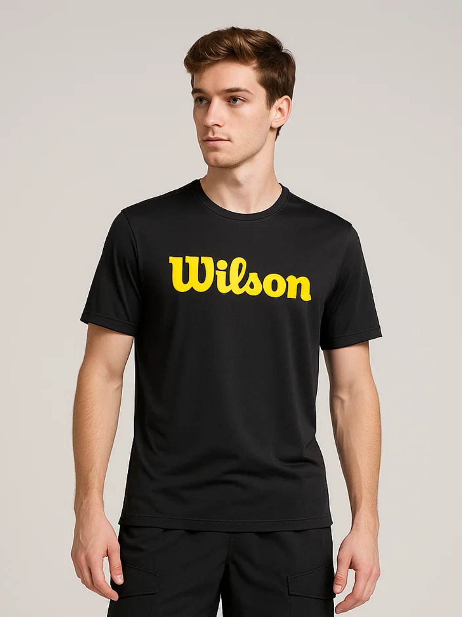 Playera Wilson Deportiva Cuello Redondo Hombre