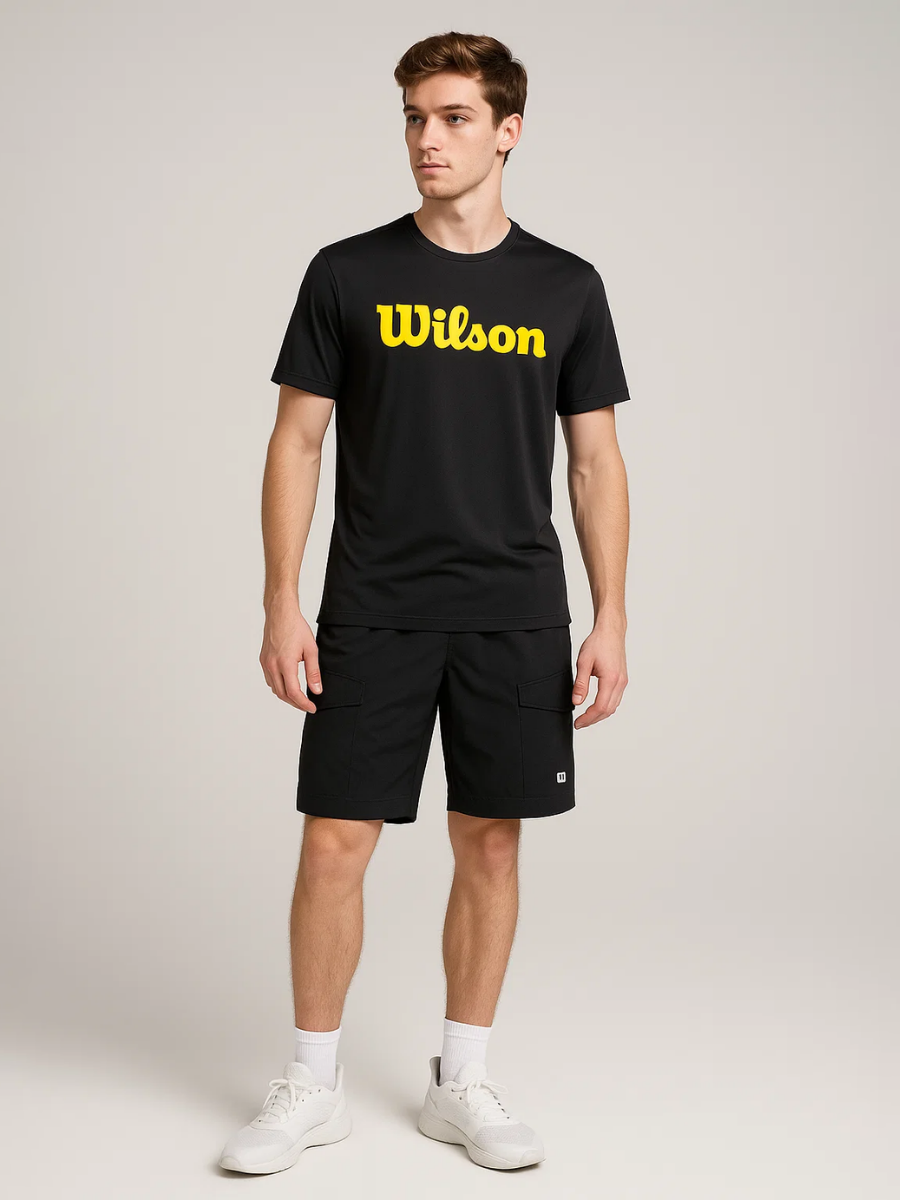Playera Wilson Deportiva Cuello Redondo Hombre