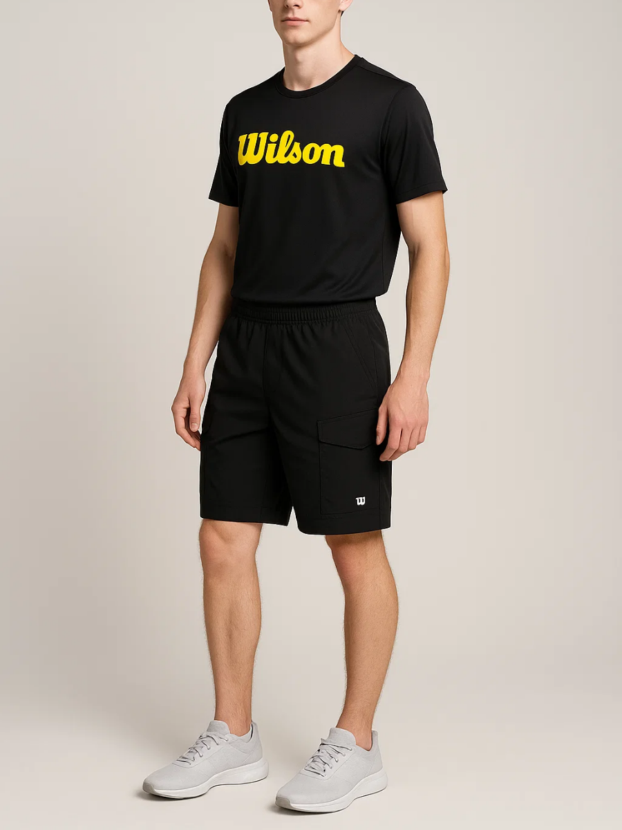 Playera Wilson Deportiva Cuello Redondo Hombre