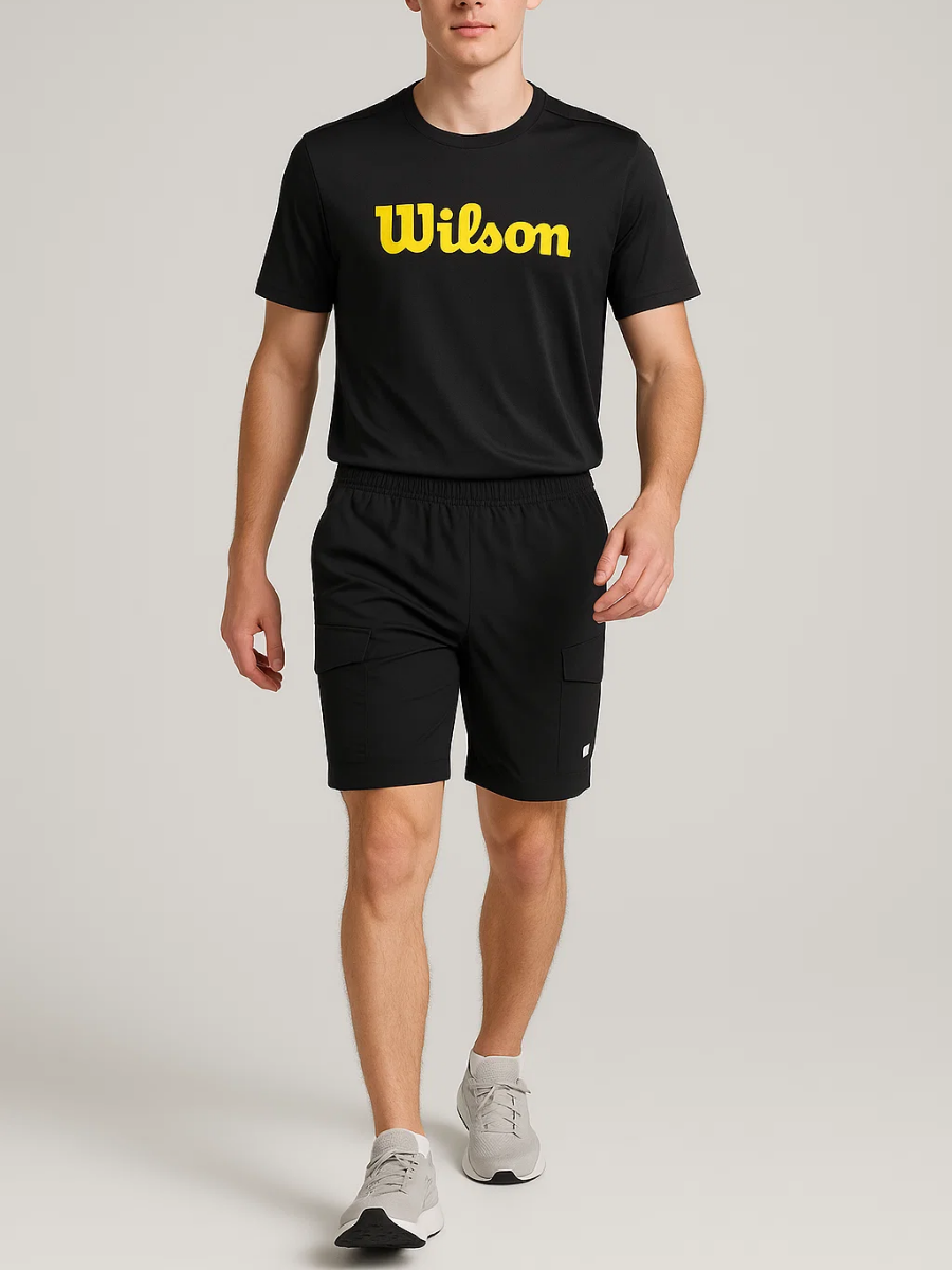 Playera Wilson Deportiva Cuello Redondo Hombre