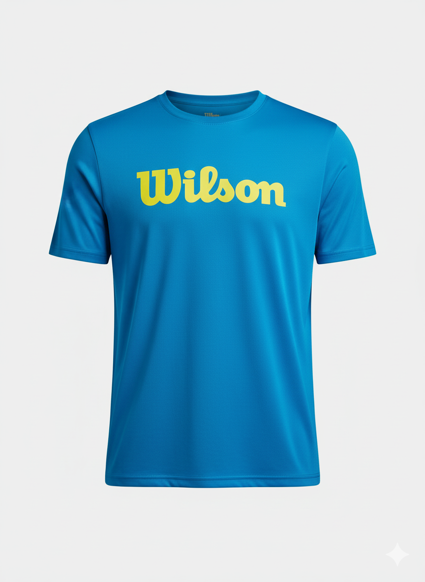 Playera Wilson Deportiva Cuello Redondo Hombre