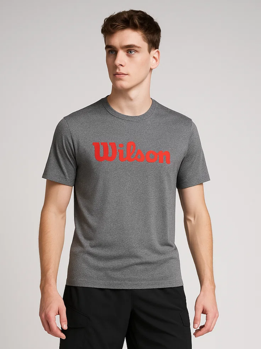 Playera Wilson Deportiva Cuello Redondo Hombre