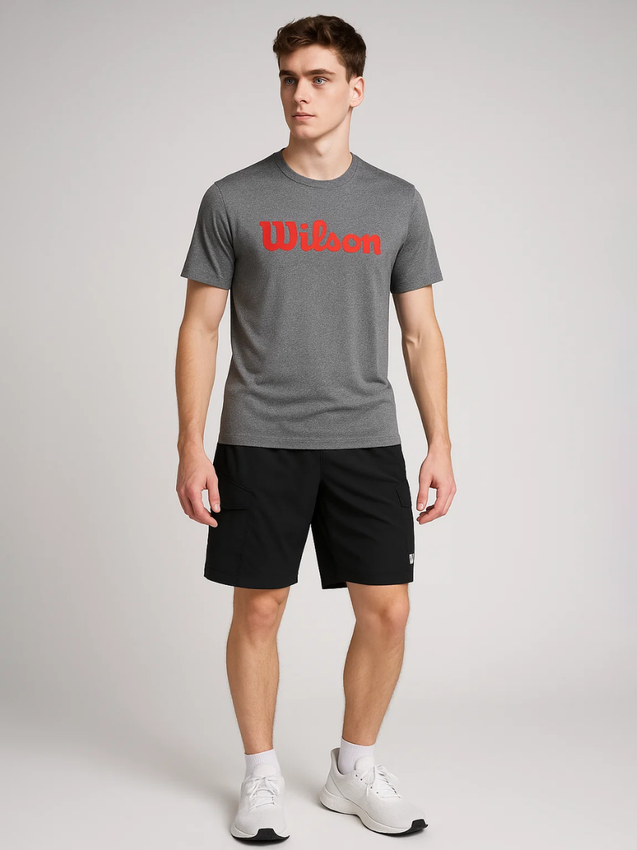 Playera Wilson Deportiva Cuello Redondo Hombre