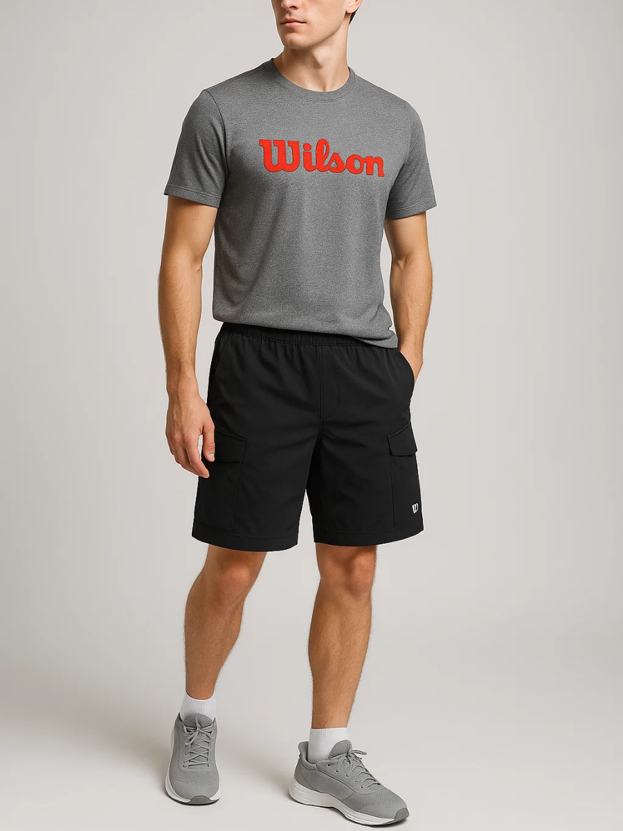 Playera Wilson Deportiva Cuello Redondo Hombre